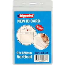 Bigpoint Kart Poşeti Dikey 91x128mm X 10 Adet