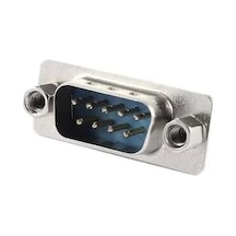 Db-9 Konnektör Db9 D-sub Plug 9 Pinli Soket Erkek