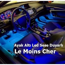 Chevrolet Lacetti Sese Duyarlı Araç İçi Ayak Altı Led