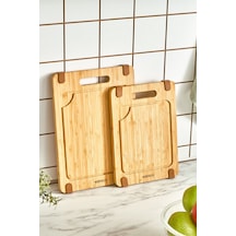 Karaca  Roy Bamboo 2'li Pro Kesme Tahtası