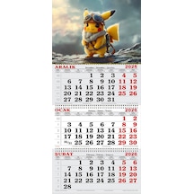 2026 Yılı Gemici Takvimi- Pikachu