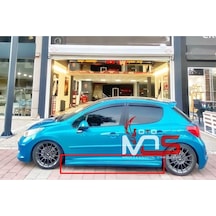 Peugeot 207 R Marşpiyel Sağ Sol Tk Fiberglass Boyasız