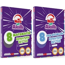 Tammat 8. Sınıf Matematik + Fen Bilimleri Hızlı Ve Akıllı Konuşan Defter Soru Bankası Set 2 Kitap