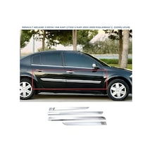 Ebal Otomotiv Renault Megane 2 SEDAN Krom Yan Kapı Çıtası (UZUN-GENİŞ)