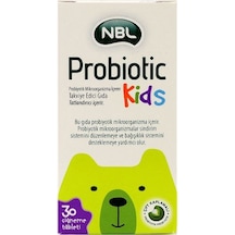 Nbl Probiotic Kids 30 Çiğneme Tableti