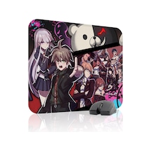 Danganronpa Kaymaz Dikişli Kauçuk Oyuncu Mousepad V3 - 48x40 Xl Gaming Mouse Pad Fare Altlığı