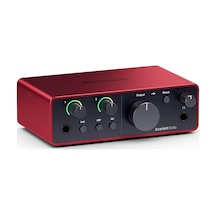 Scarlett Solo Gen 4 Ses Kartı: Gitarist, Vokalist Veya Prodüktör İçin Usb Audio Arayüzü, Stüdyo Kalitesinde Kay