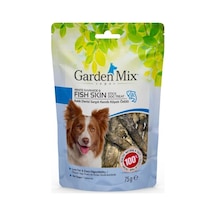 Garden Mix Balik Derisi Sargili Kemik Köpek Ödülü 75 Gr 100 G