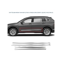 Ebal Otomotiv VW Tiguan Krom Yan Kapı Çıtası 4 Prç 2016 Üzeri (7 KOLTUKLU)