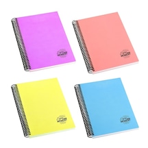 Mikro Black 17x24 120 Yp Çizgili Defter Çeşitli Renk Ve Desen