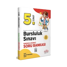 Editör Yayınları 5.sınıf Bursluluk Sınavı Soru Bankası