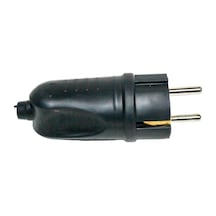 Kauçuk Düz Fiş 1x16a Ip44
