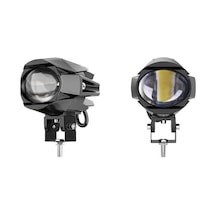 Space Space Offroad Sis Lambası 7x8.7x8.3cm Sarı Beyaz 18w+18w 12-60v Set / Lass387 O A406872024