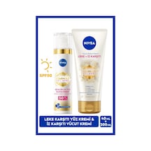 NIVEA Luminous630 Leke Karşıtı Gündüz Yüz Bakım Kremi 40 ML + Leke İz Karşıtı Nemlendirici Vücut Bakım Kremi 200 ML