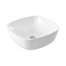 Serel Tezgahüstü Mat Beyaz Lavabo 46x46 Cm - 3049dxl010h Diğer
