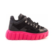 Rouge Kadın Spor & Sneaker Ayakkabı 601 Siyah - Fuşya