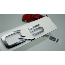 Audi Q5 45 TFSi Krom ABS 3M 3D Bagaj Yazı Logo Ürün