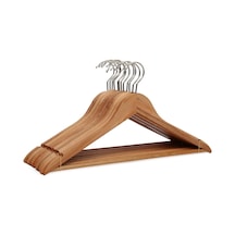 My Hanger 3'lü Ahsap Askı 3 Adet Çok Renkli