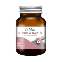 Onvita Çinko & Bakır 60 Kapsül