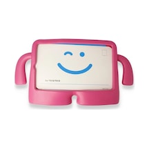 Newface Apple İpad Uyumlu  2022 10.9 10.nesil Kılıf Karakter Tablet Silikon - Pembe Arka Kapak