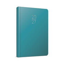 Gıpta 2027 Sert Kapak Günlük Ajanda 17x24 106-eck Turkuaz