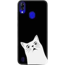 Reeder P13 Blue Kılıf Boyun Askılı Şaşkın Kedi 1900 Siyah