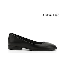 Gönderi(R) Gönderi R Kadın Siyah Hakiki Deri Babet Gdza13424164 Siyah