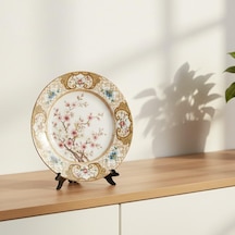 Tr El Boyaması Ahşap Sunta Teşhir Ayağı Tabak Ve Çerçeve Sergileme Standı 15,7x10,7 Cm 1 Adet Diğer