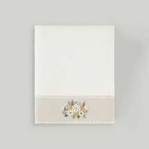 Linens Aurelia Pamuk 50x85 Cm Yüz Havlusu Ekru Ekru