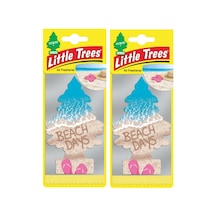 Little Trees Beach Days Plaj Günleri Asma Oto Kokusu 2 Adet