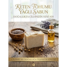 Keten Tohumu Yağlı Sabun