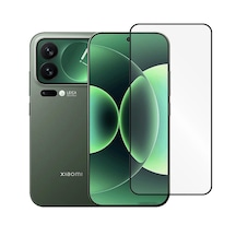 Microcase Xiaomi 17 Pro Tam Kaplayan Çerçeveli Tempered Ekran Koruyucu -al3276