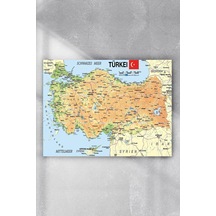 Türkiye Haritası Eğitim Posteri 4