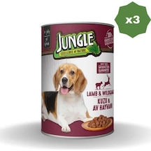 Jungle Kuzu Etli Yavru Köpek Maması 400 Gr - 3 Adet