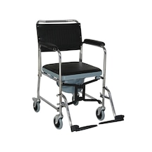 Medikaltec P689 Banyo Tuvalet Duş Wc Koridor Ev Içi Hasta Yaşlı Engelli Tekerlekli Sandalyesi