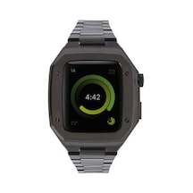 Watch 44mm Uyumlu Krd-64 Metal Zore Kordon-siyah