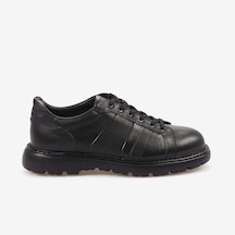 Kemal Tanca Hakiki Deri Erkek Spor & Sneaker Ayakkabı 2401 Siyah