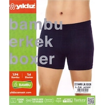3'Lü Beyaz Bambu Erkek Boxer 320 001