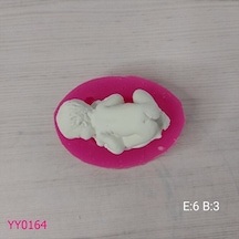 Yy0164 Poposu Açık Yatan Bebek Silikon Kalıp
