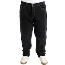 Mode Xl Büyük Beden Erkek Kot Pantolon Klasik 5cep Marwel 22922 Siyah 001
