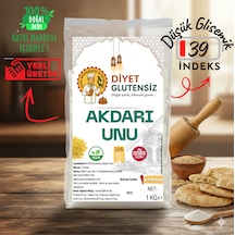 Diyet Glutensiz Akdarı Millet Unu 1 Kg