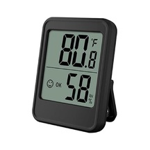 Ayrex Mc40 Dijital Termometre İç Mekan Oda Sıcaklık Nem Ölçer Led Monitör Higrometre Isı Ölçer Derece