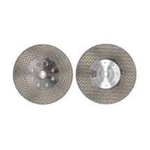 Elektrolize Elmas Testere Çift Yüzey Kaplı M14 Flanşlı 125 Mm