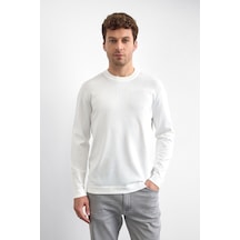 Back & Bond Erkek Triko B35w40043 117 Ekru Ekru