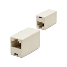 Uzatma Adaptörü Rj45 10 Adet Krem Renkli Diğer