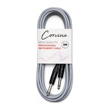 Corvina 3 Metre Gri Jack Enstrüman Kablosu