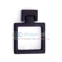 Mat Siyah Sallantılı Kulp 16 Mm