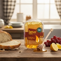Fanus Organik Petekli Çiçek Balı 220 Gr