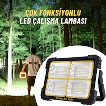 Projektör 260 W Solar Led Çalışma Aydınlatma Çakar İkaz Lambası