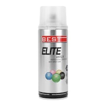 Best Elite Sprey Boya Akrilik Ahşap Metal Ral 9005 Parlak Siyah S